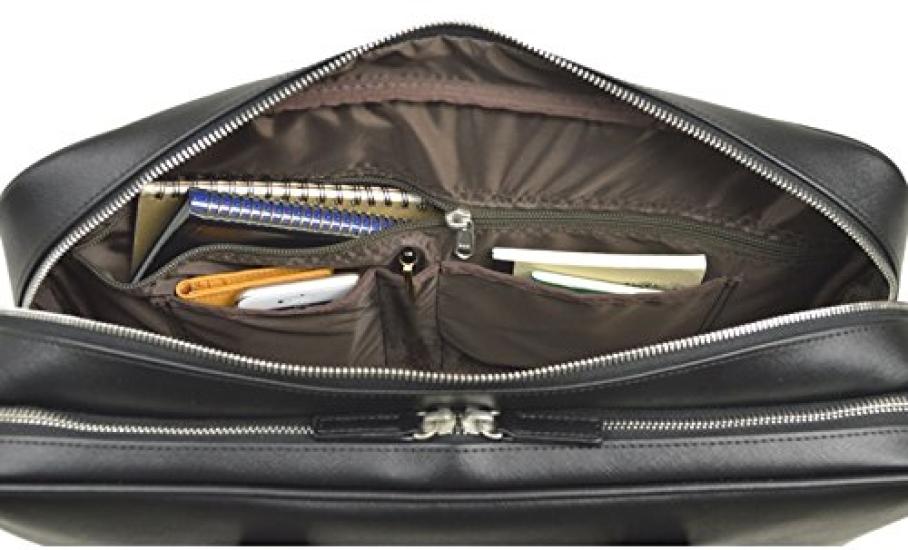 HAMILTON Square Grain Business Bag, Y-Shaped