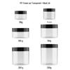 PET Transparent Wide-Mouth Cream Jar for Masks