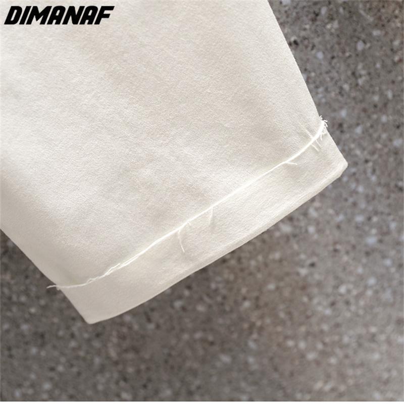 DIMANAF 2025 Taglie Forti Jeans Estivi Pantaloni Donna Pantaloncini Elasticizzati Larghi Casual Strappati Pantaloni Basic in Denim Bianco 5XL