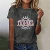 Women's street fashion T-shirt cartoon animal 3D printed short sleeved versatile casual loose round neck top women's clothing