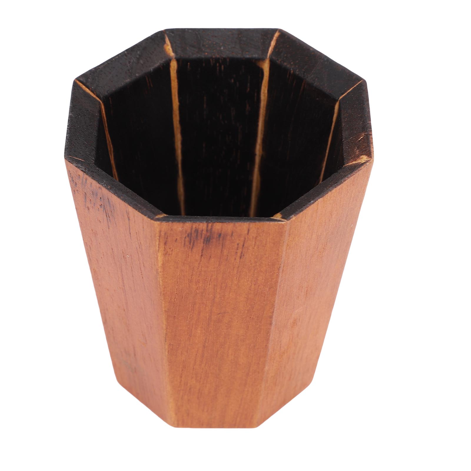 Whiskey Cup Unique Inner Carbonized Layer Wooden Whiskey Mug for Present Daily Use