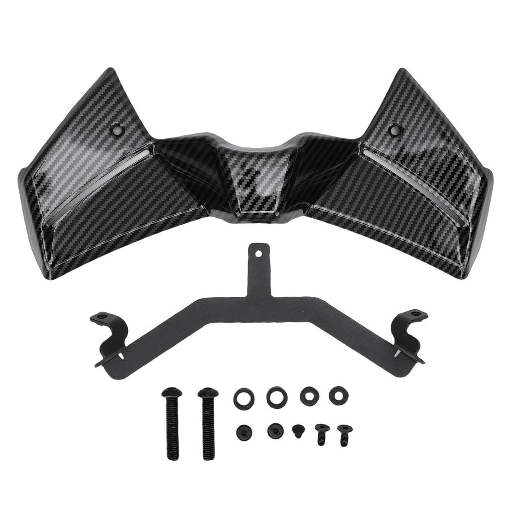Motorcycle Front Spoiler Kit Aerodynamic Downforce Naked Spoilers Winglet Wing Deflector Replacement for MT 09 SP Y AMT
