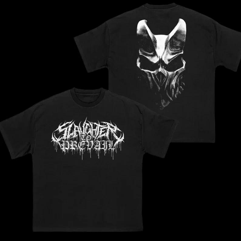 Slaughter to Prevail 2 sides band black T-shirt short sleeve All sizes M