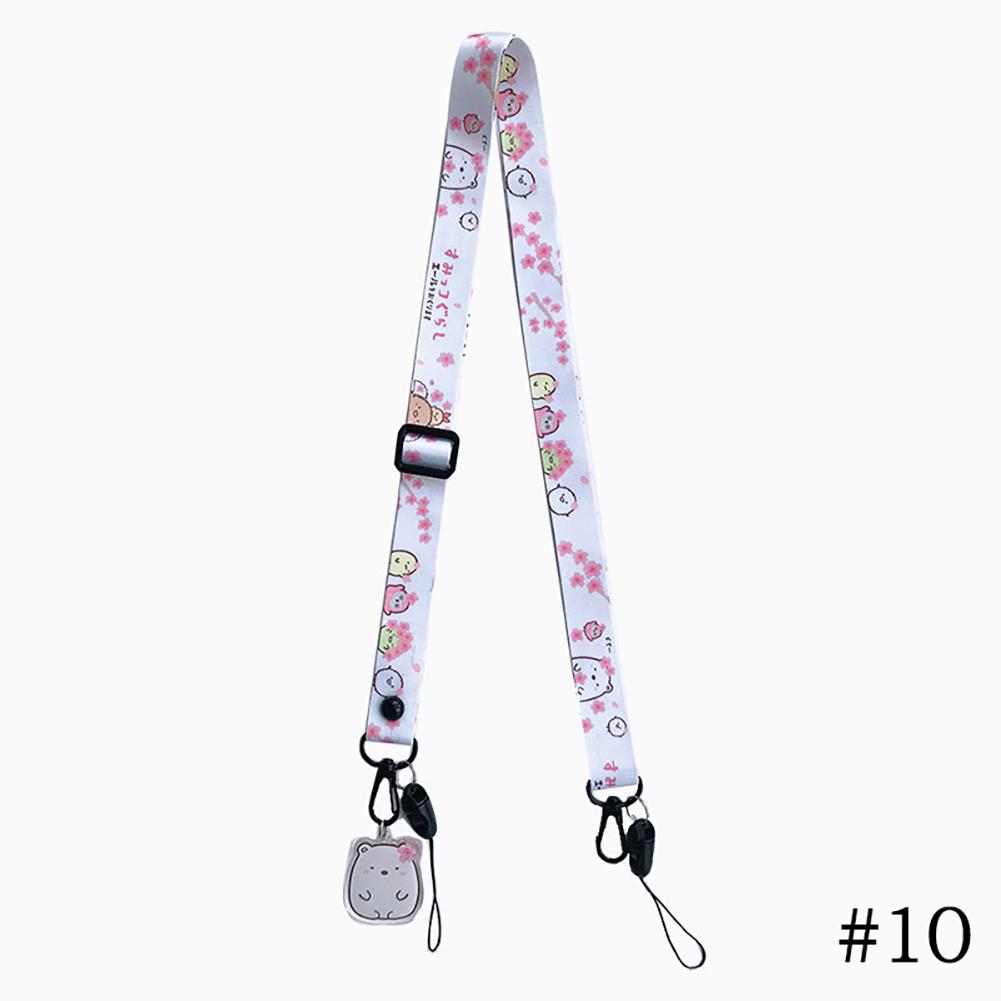 Ayarlanabilir Yüz Maskesi Askısı Çizgi Film Kolye Çapraz Askılı Düşmeye Karşı Maske Asma Boyun Tek Omuz Uzatılmış Maske Askısı