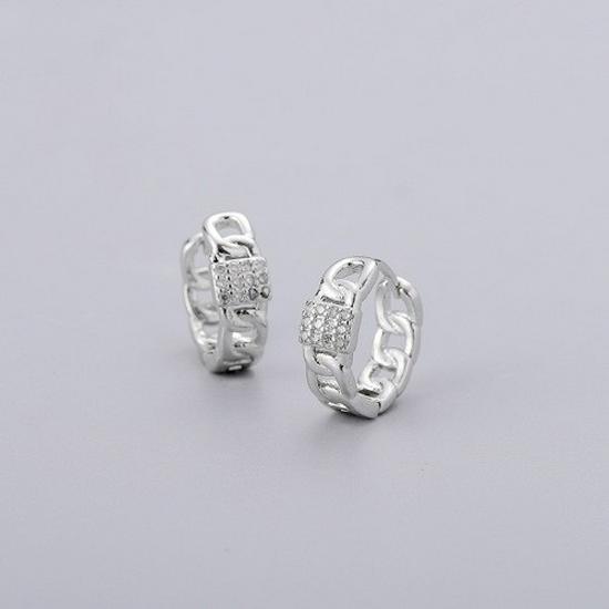 Korean Style Geometric Circle Earrings: Elegant, Versatile Ear Jewelry for Women and Students