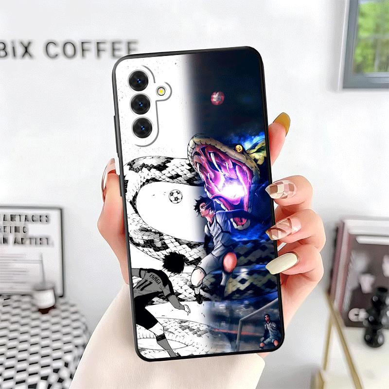 

Blue L-Locks Football Anime Soft Phone Case for Samsung A17 A37 A57 A16 A26 A36 A56 A15 A25 A35 A55 A14 A24 A34 A54 A13 A23 A33 Samsung A23