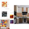 Luxurious Bathroom Mosaic Tile Stickers Set Of 10 For Effortless Wall Decoration