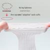 Breathable Summer Mesh Cotton Baby Socks with Ruffled Top