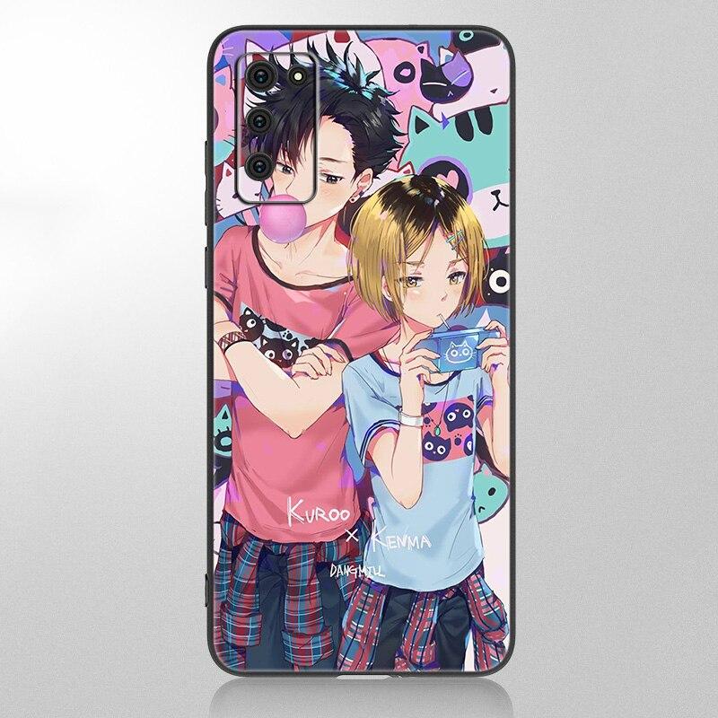 Husa Anime Kozume Kenma Haikyuu pentru Samsung Galaxy A12 A02S A22 A32 A52 A72 A71 A51 A41 A31 A21 A11 A50 A70 A10S A20S Husa moale