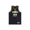Li Ning CBA Logo Buchstabenmuster Basketballtrikot Unisex Trikot Schwarz AAYS541-2