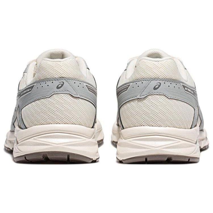 Asics Gel-Contend 4 Mesh Comfortable Versatile Breathable Synthetic Leather Cushioning Low-Top Casual Running Shoes Men sneaker White Gray T8D4Q-202