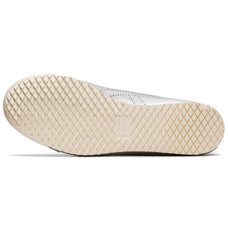 ONITSUKA TIGER Mexico 66 Sd Slip-On Comfortable Liquid Silver Non-Slip Wear-Resistant Low-Top Casual Shoes Unisex Sneaker 1183A603-020