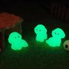 5 Pièces Chien Mignon Brillant la Nuit Micro Paysage Plante en Pot Aménagement Paysager Petits Ornements Console Centrale de Voiture Chien Lumineux