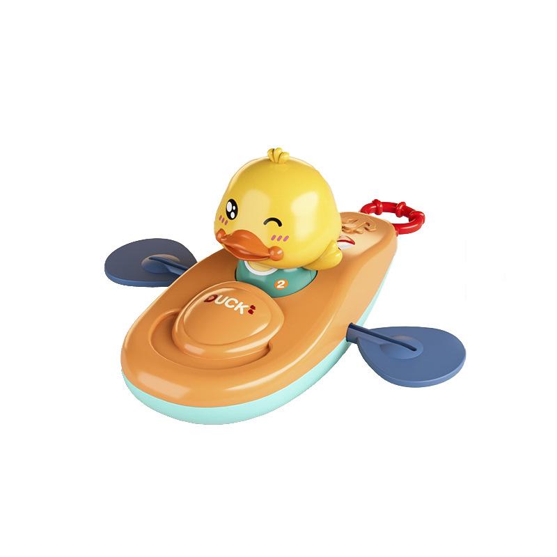 Baby Water Toy Kayak Baby Yellow Duck Rowing Bath Girls Children Bathroom Beach