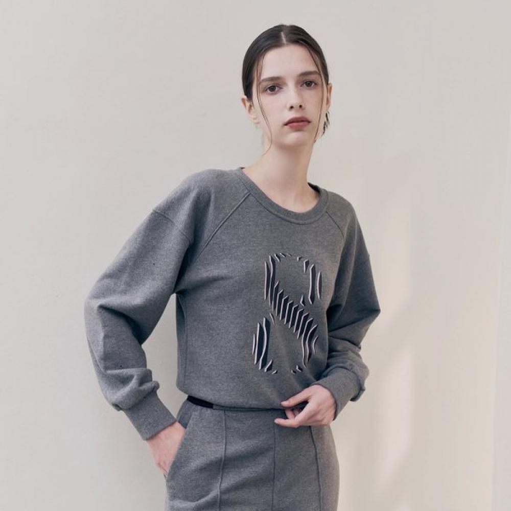 Huit 8 Symbol Graphic Sweatshirt Htwtp2k01t BK/M