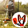 Professional Grades Adjustable Back Support Strap Brush Cutter Harness For Grass Cutters Extended Durability Design