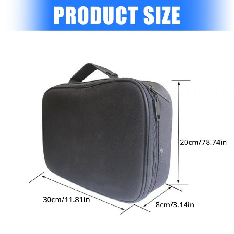 Professional Barber Tool Organizer Bag Storage Case Multiple Compartments And Comfortable Handle For Easy Carrying