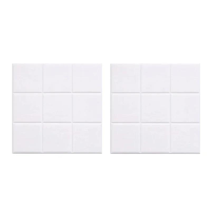 1/2/4PCS Nine Grid Felt Message Board Wall Mounted Bulletin Board for Office Decoration Notepad Holder Home Photo Display Use