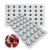 Chocolate Molds Small Cherry Shape Mousse Molds Pastrys Bakings Supplies Silicone Material Suitable for DIY Bakings Treat