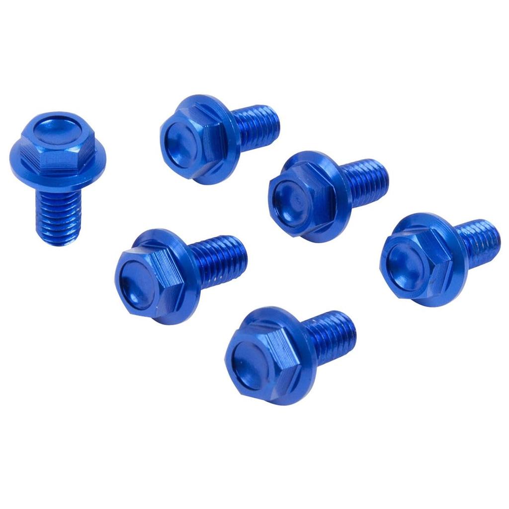 ZETA RACING YZ125/250'91-07, YZ250F'01-07, YZ450F'03-07 Fork Guard Bolt Blue Dirt