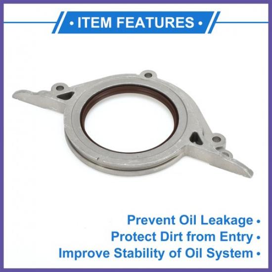 1 Pc Crankshaft Oil Seal with Flange for Nissan Maxima Murano Rear Main Seal