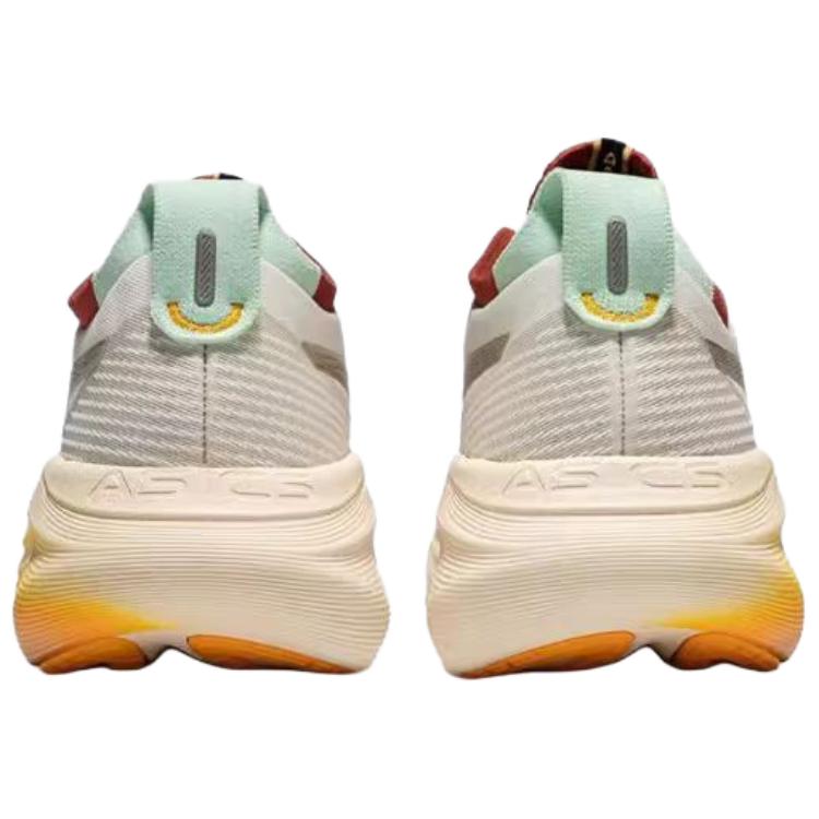 Asics Gel-Nimbus 27 Comfortable Versatile Low-Top Casual Running Shoes Men Sneakers Beige 1011C094-100