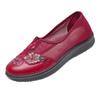 2025 Women's Spring/Summer Round Toe Mesh Shoes: Anti-Slip, Soft Sole, Breathable Comfort for Middle-Aged & Elderly