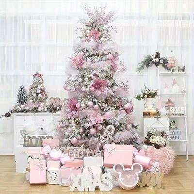 20 Stück Glitzer Künstliche Weihnachtsblumen mit Clip Mreey Weihnachtsbaumschmuck Frohes Neues Jahr Ornamente Weihnachten Künstliche Blumen Dekorationen