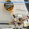 Xiaomi Dual Valve Vacuum-Rated 20 Microns HVAC Valve Core Removal Installation Tool 1/4"5/16" Compatible R32/R410A/R22/R12/R407