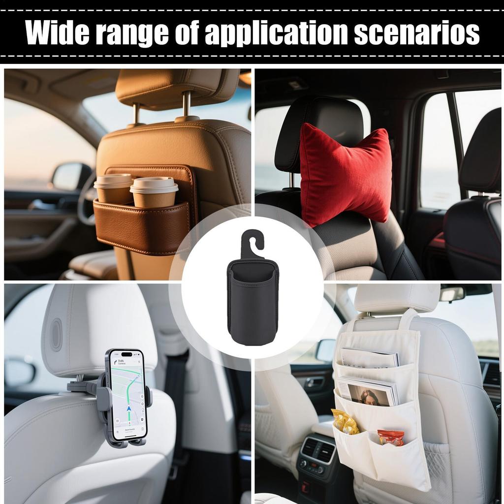 Auto Cup Holder Phone Cup Holder Car Organizer Vehicle Accessories Storage Organizer Mug Rack Phone Hanger For Automotive Truck
