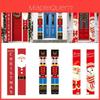 Merry Christmas Knight Santa Snowman Hanging Banner Xmas Party Decor