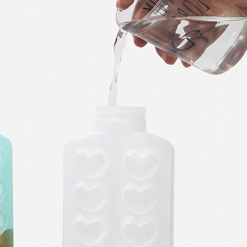 Multifunctional Ice Cube Mold Love Heart Make Ice Cubes Bottle Gifts Press Ice Cube Tray