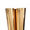 Double-Sided Brushed Gold/Silver Thickened Outdoor Engraving Adhesive Decorative Sticker