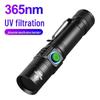 365nm UV Wood's Lamp: Amber Beeswax ID, Fluorescence Detection, Currency Check, and Curing Flashlight