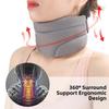 Breathable Neck Support Sleeve Solid Color Neck Fixation Belt Neck Stretcher  Office Use