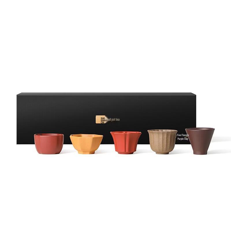 

Five Blessings Jade Zisha Teacup Set