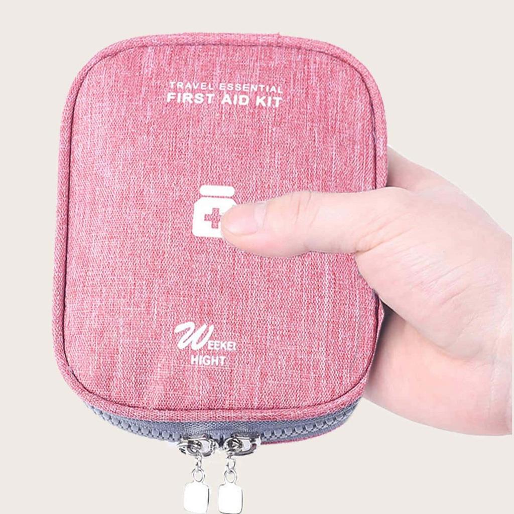 1PC-Portable Medicine Storage Bag Travel First Aid Kit Medicine Bags Organizer Useful Mini Outdoor Emergency Survival Bag
