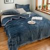 2024 New Milk Velvet Blanket Four Seasons Universal Solid Color Multi Functional Double Sided Velvet Office Napping Blankets