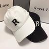 R Buchstabe Hut Herren Trendige Kappe Trendige Marke Baseballkappe Herren Vielseitiger Street Visor Damen