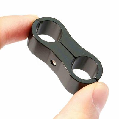 Hot! Hose Separator Clamp Fitting AN4/AN6/AN8/AN10 Gas/Oil/Fuel Line Hose End Fitting;