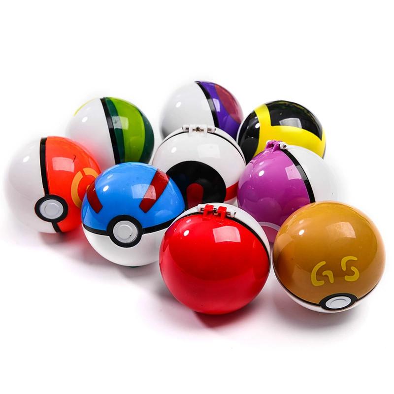 Plastic Ball Cartoon Children Pocket Monsters Toy Gift Decorate
