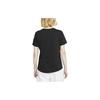 Nike Sportswear Logo Embroidered Crew Neck Short Sleeve T-Shirt Women T-Shirts Black DX7903-010