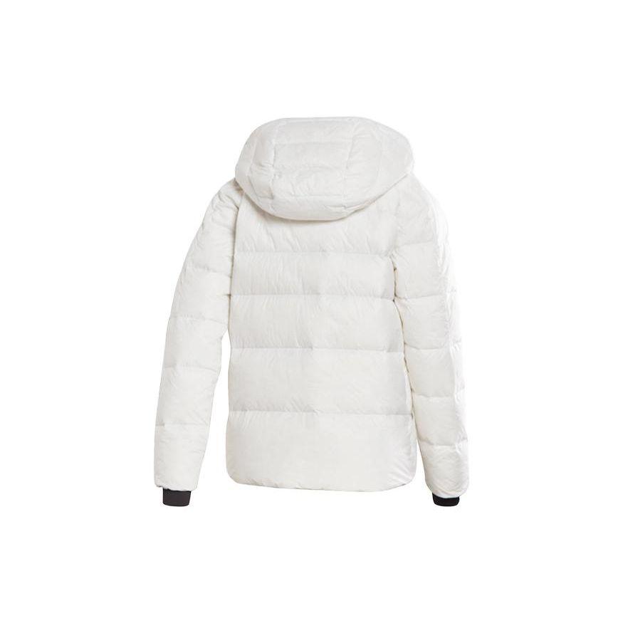 Reebok Jachetă scurtă cu glugă cu fermoar Jachete pentru femei Alb FU1691