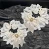Durable Adjustable Cat Lace Bow Bib Sweet Decorative Cat Collar Dress Up Adorable Cat Scarf Photo Shooting