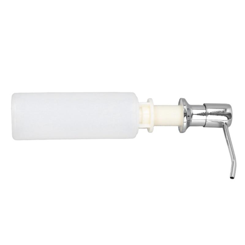 300ml Sink Soap Dispenser Lotion Pump Dispenser 304 Stainless Steel Lotion Dispenser For Kitchen Chromeplate