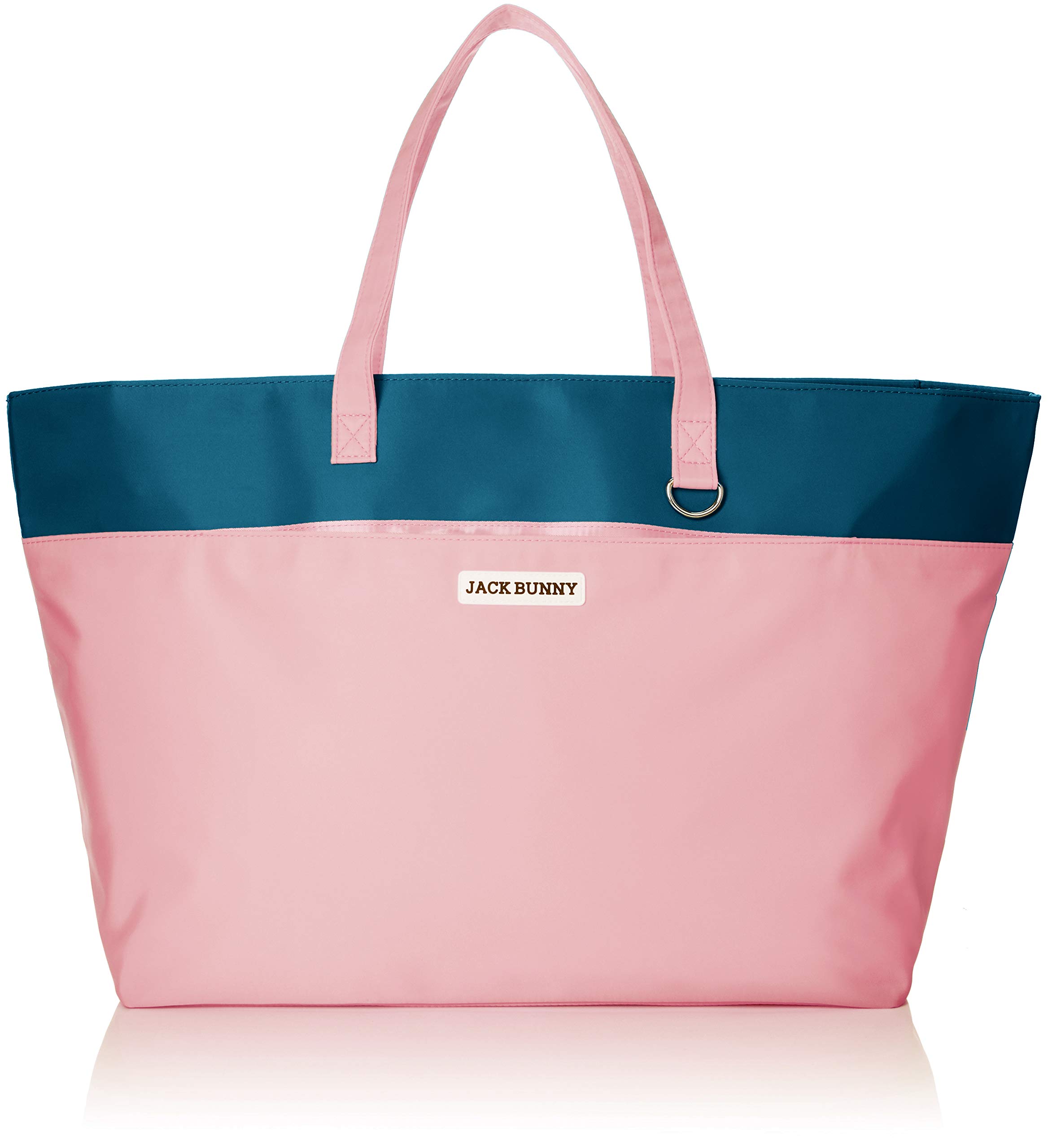 

By Pearly Gates Tote Bag Bicolor Silicone Patch Tote Bag Pink [Jack Bunny] (with Pouch) 262-8281910 розовый