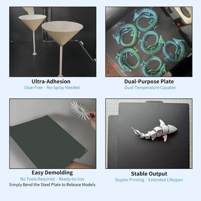 Precise Machined 3D Printing Bed Plate With High Temperature Resistance And Optimized Heat Distribution for X1 P1 H2D