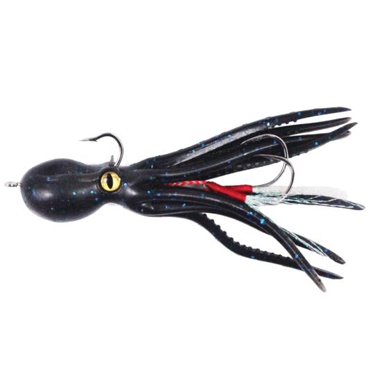 Fishing Lure 3D Eyes Far Throwing Distance Lightweight Sharp Portable Durable Squid Bait Angling Supplies