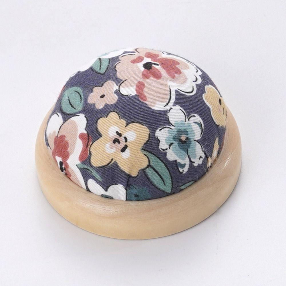 Wood Bottom Base Needle Binding Bag DIY Sewing Tool Accessories Durable Needle Insertion Device