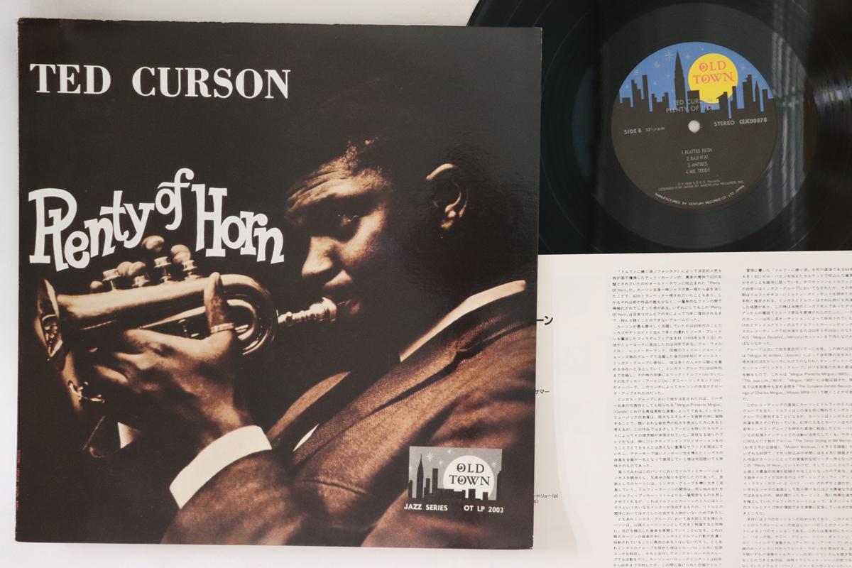 

LP Record TED CURSON Plenty Of Horn CEJC00078 OLD TOWN Japan Jazz Used